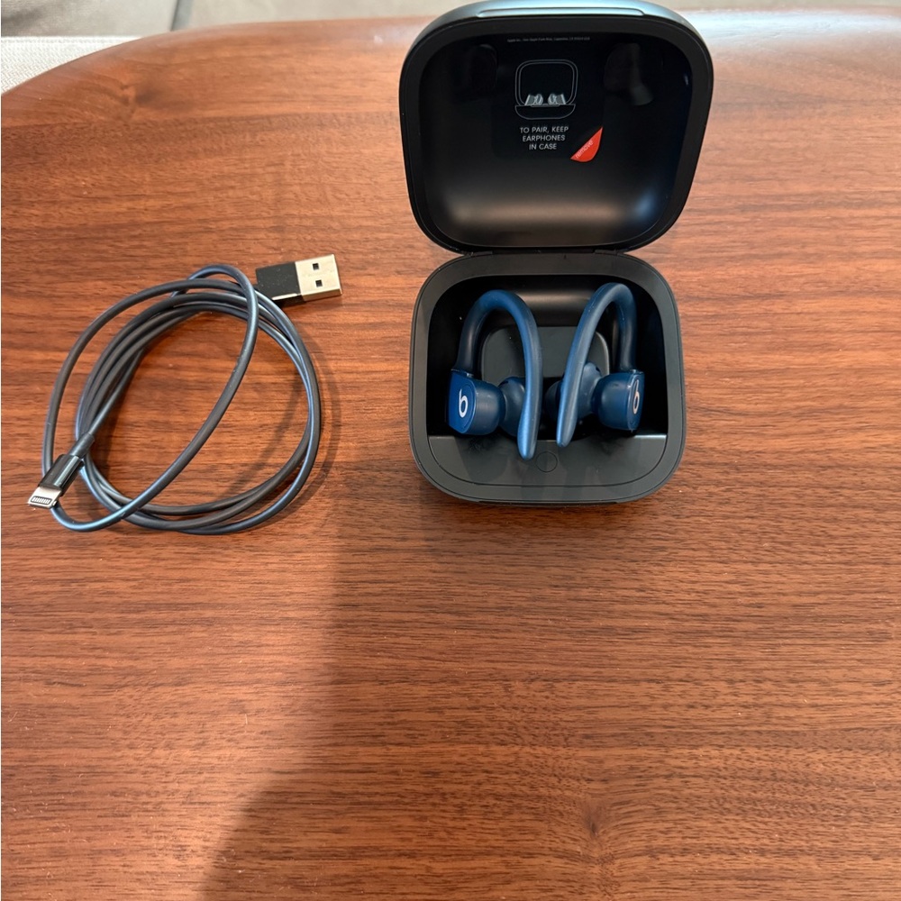 Beats Wireless Earbuds with Charging Case - Blue